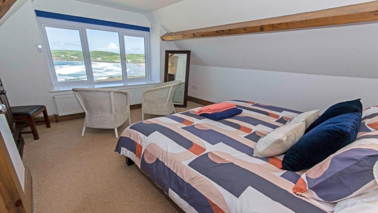 Stables Croyde | 4 Bedrooms / Sleeps 8 | Sea & Beach Views Bagian luar foto