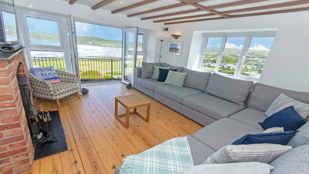 Stables Croyde | 4 Bedrooms / Sleeps 8 | Sea & Beach Views Bagian luar foto
